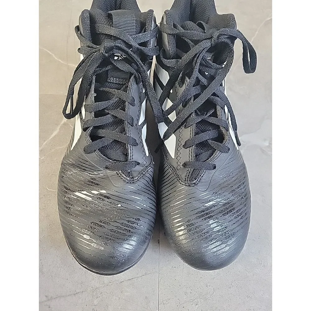 Adidas Cleats Size 5‎ #122190362 Black White Football Baseball